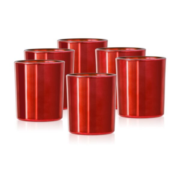 Raudonas metalizuotas indelis 230ml