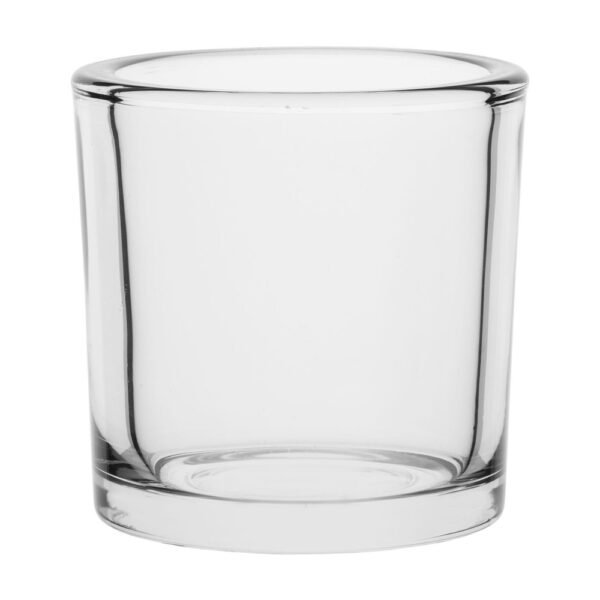 Skaidrus cilindrinis indelis 445ml